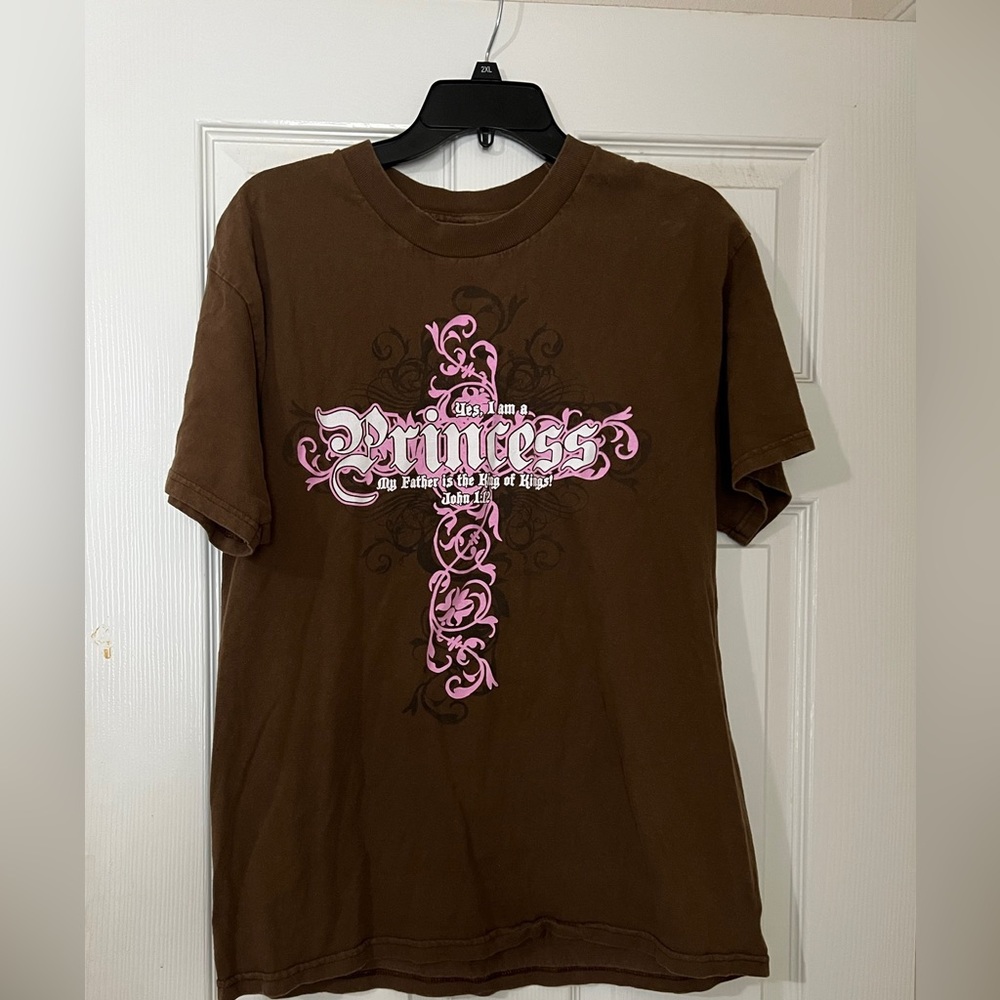 Religious Women Graphic Tee Yes I am a Princess My Father Is The King Of kings!